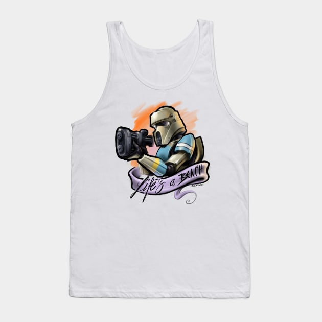 beach trooper - life's a beach Tank Top by the_vtwins